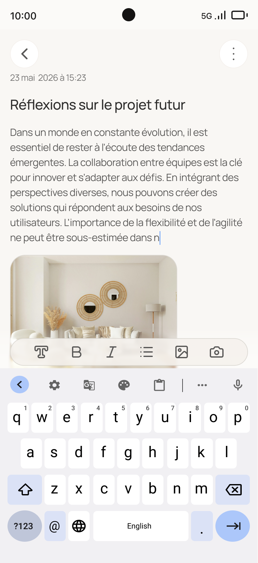 Noted — scanner de document, recadrage automatique et enregistrement direct dans le drive lié